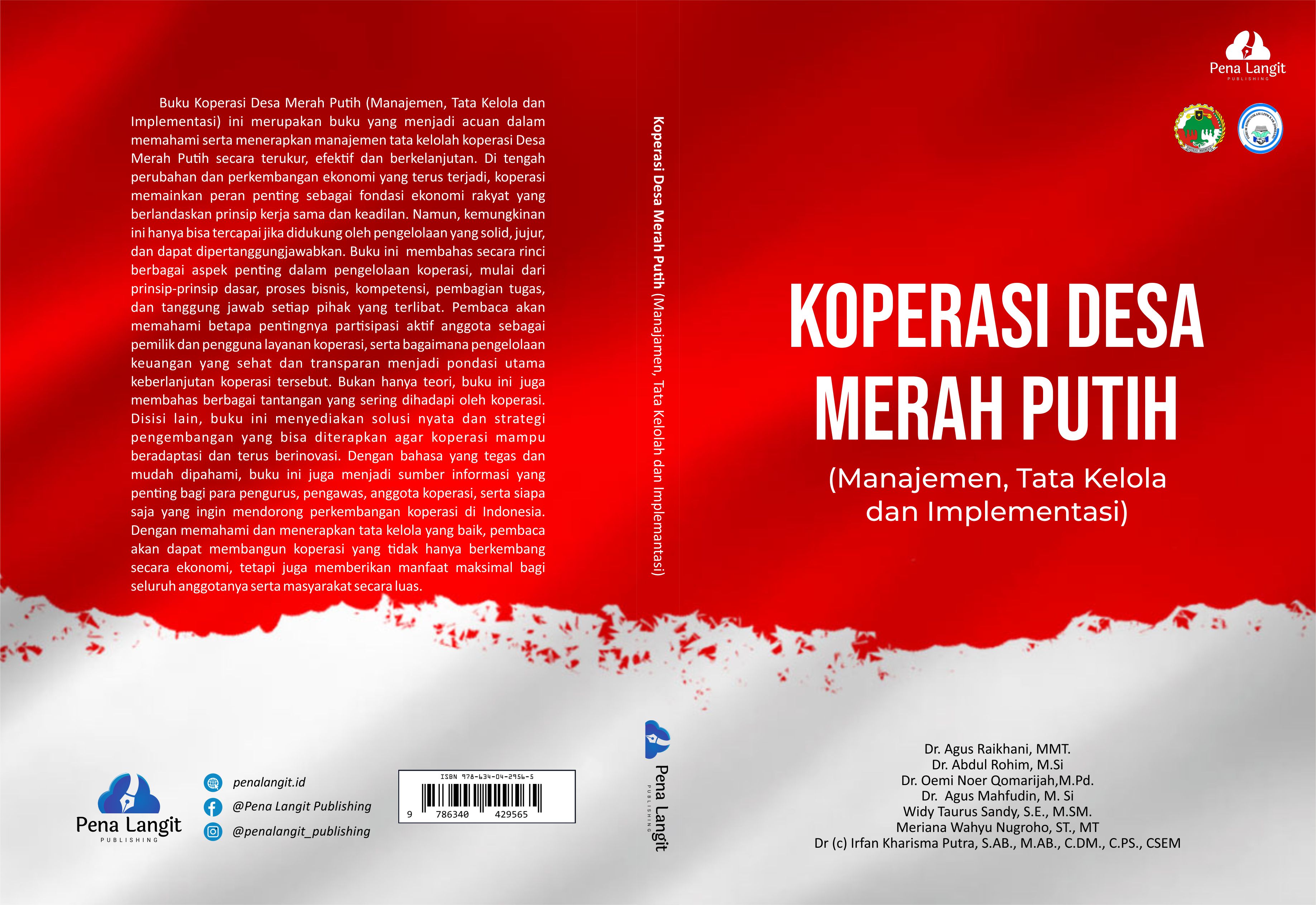 KOPERASI DESA MERAH  PUTIH (Manajemen, Tata kelola dan Implementasi)